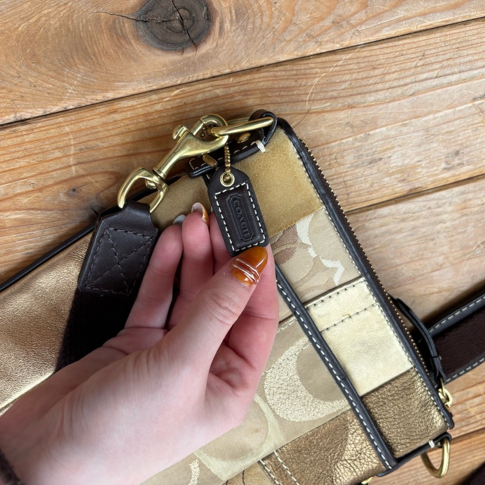 Coach Crossbody Mini Patchwork Bag - image 3